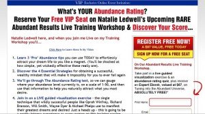 Abundance Results Live Free Training