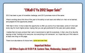 Dennis Becker - Cya 2013 Super Sale