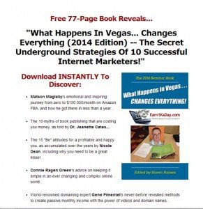 2014 Earn1KaDay Seminar Free Book