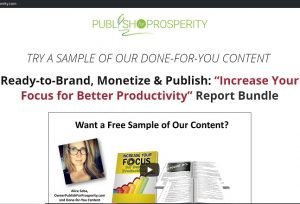 Free PLR Bundle Increase Your Focus for Better Productivity